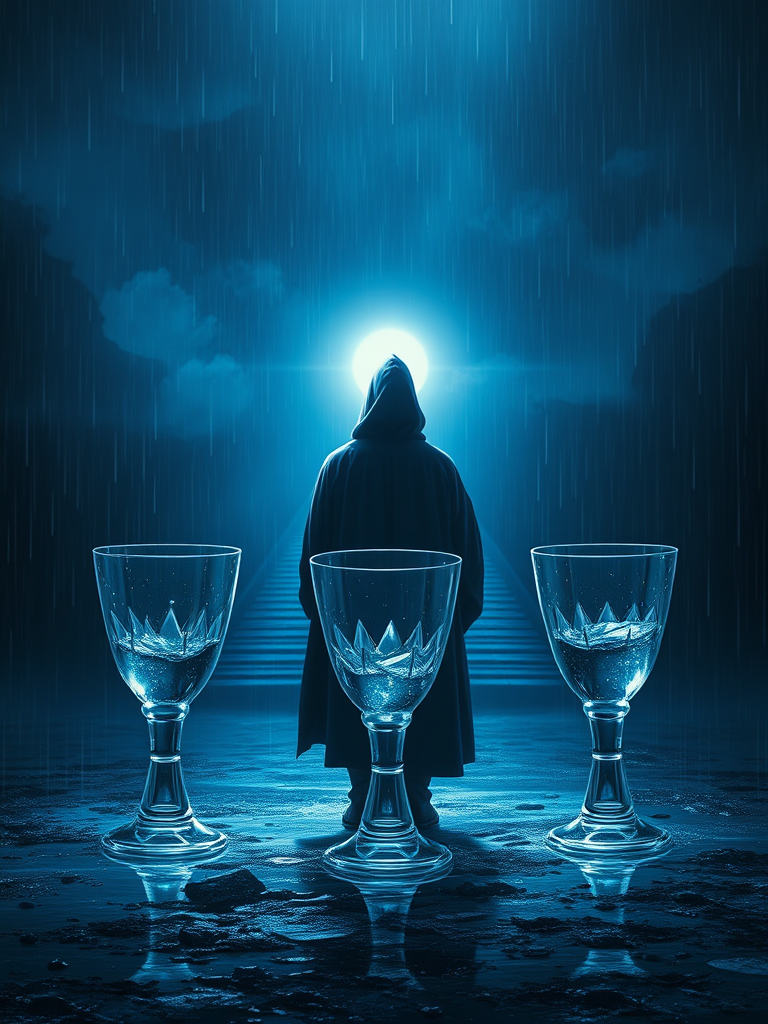 Five of Cups tarot card