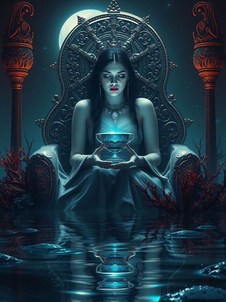 Queen of Cups tarot card